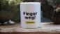 Preview: Weiße Tasse mit Spruch "Finger weg URINPROBE"
